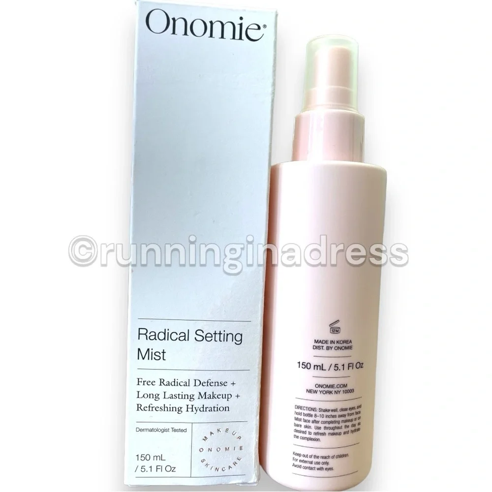 New In Box ONOMIE x Revolve Radical Setting Mist Long Lasting